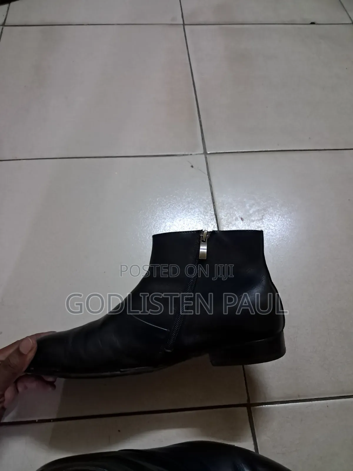 Clark Black Classy Leather Boots