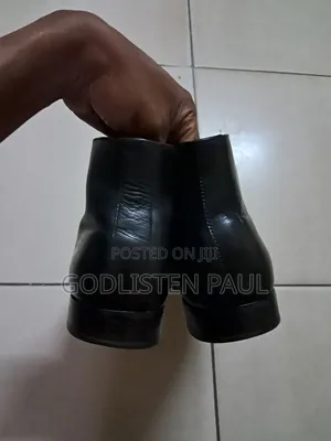 Clark Black Classy Leather Boots