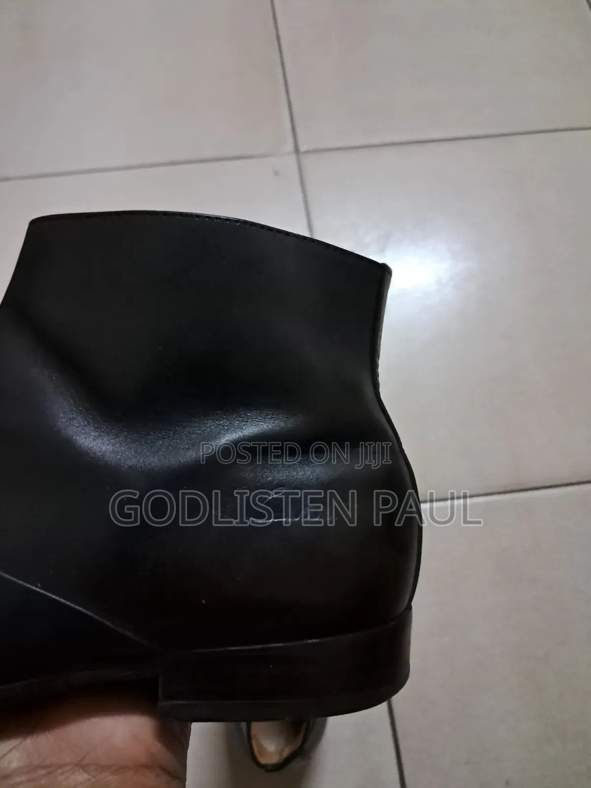 Clark Black Classy Leather Boots