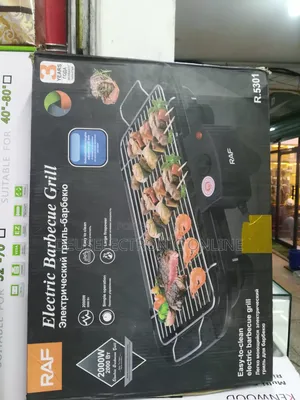 Electric BBQ Grill Ya Kuchomea Nyama Aitumiii Umeme Mwingi 70,000 Tu