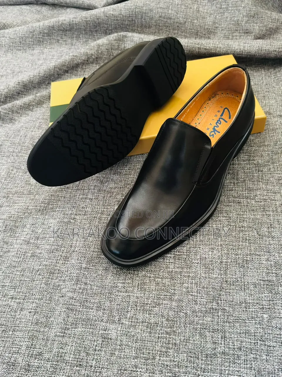 Clarks Men's Slip-on Leather Formal Shoes