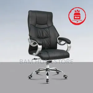 Executive Leather Office Chair/Ergonomic Swivel Desk Chair
(Model B19)