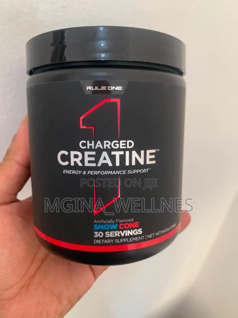 Rule 1 Charged Creatine – Energy Performance Support (30 Servings)