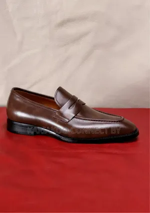 Men's Classic Leather Penny Loafers