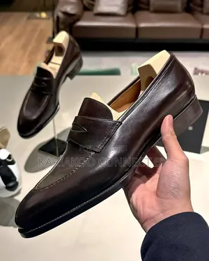 Men's Classic Leather Penny Loafers