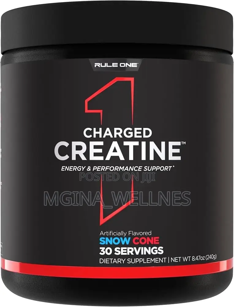 Rule 1 Charged Creatine – Energy Performance Support (30 Servings)