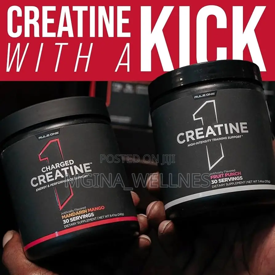 Rule 1 Charged Creatine – Energy Performance Support (30 Servings)