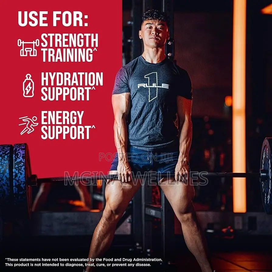 Rule 1 Charged Creatine – Energy Performance Support (30 Servings)