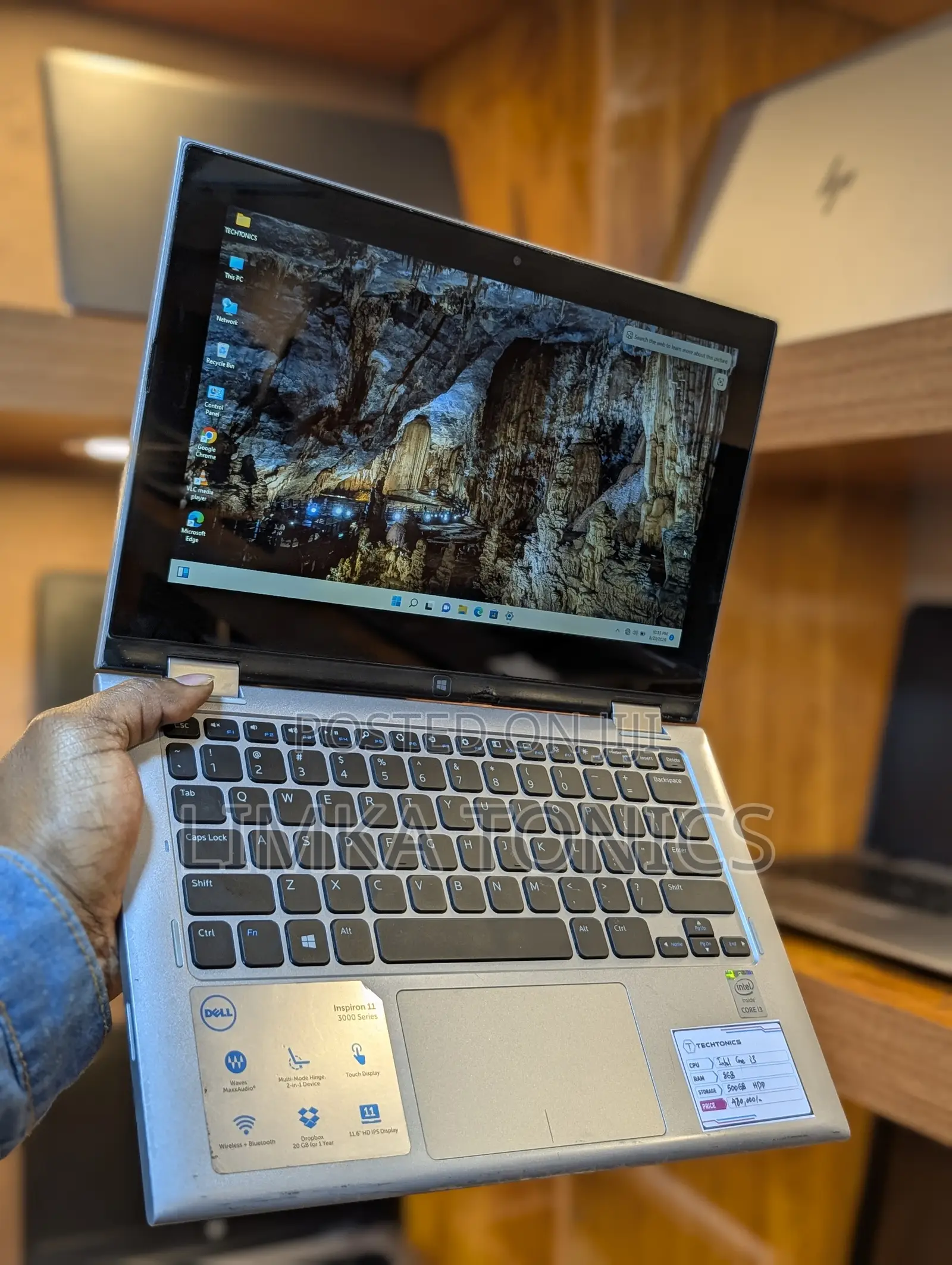 New Laptop Dell Inspiron 11 3148 8GB Intel Core i3 HDD 500GB