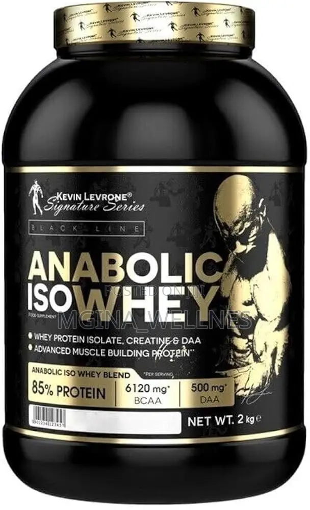 Kevin Levrone Anabolic Iso Whey 2kg 66 Servings- Cookies Cream Flavor