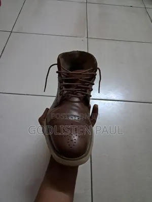 Clark Brown Leather Boots Size 43