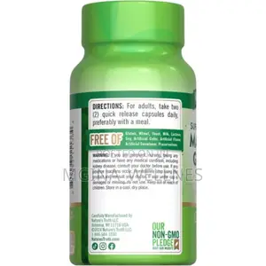 Nature’s Truth Chelated Magnesium Glycinate (60 Quick-Release Capsules