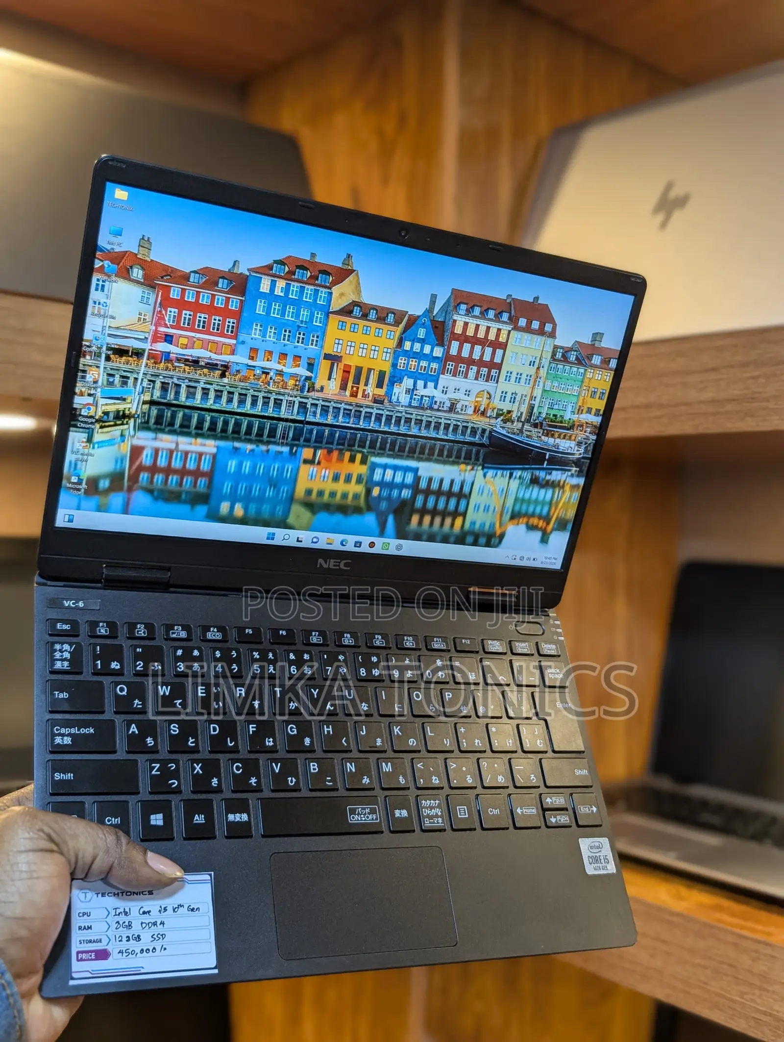 New Laptop NEC 8GB Intel Core i5 SSD 128GB