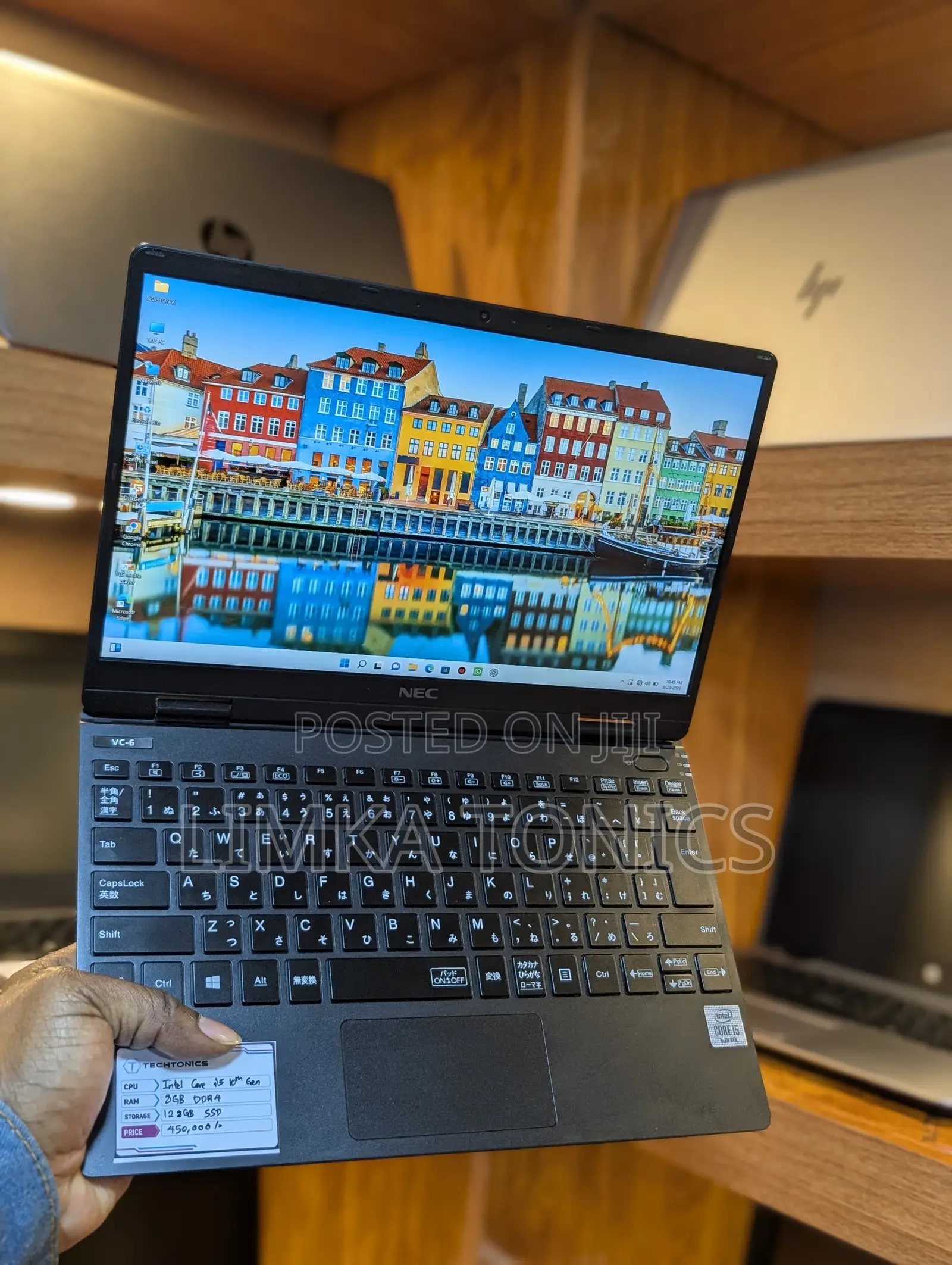 New Laptop NEC 8GB Intel Core i5 SSD 128GB