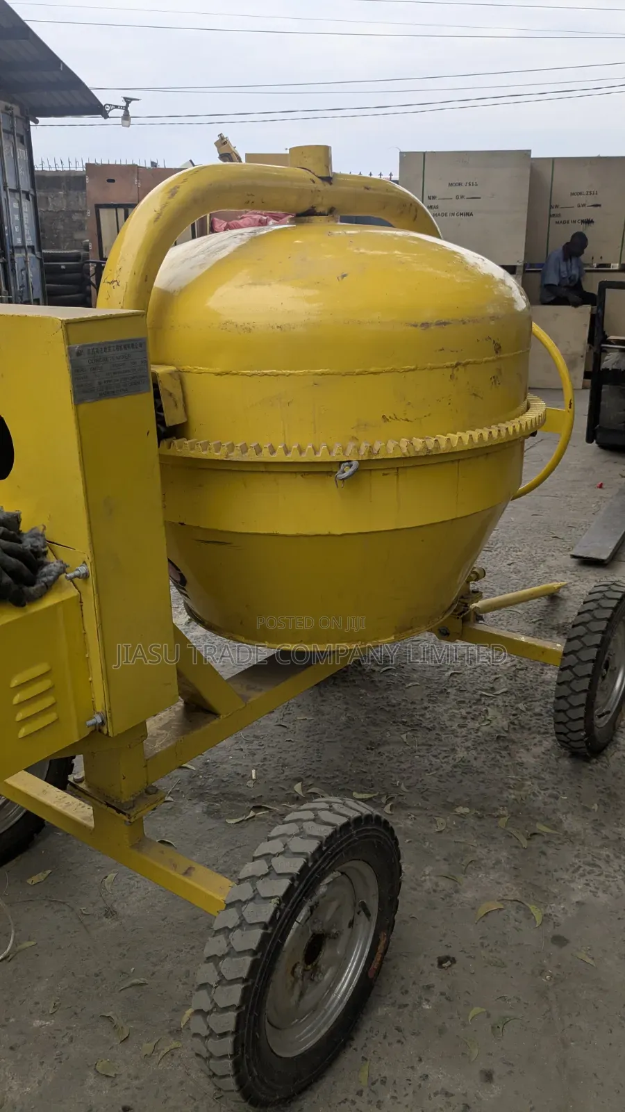 Electric Concrete Mixer 550L