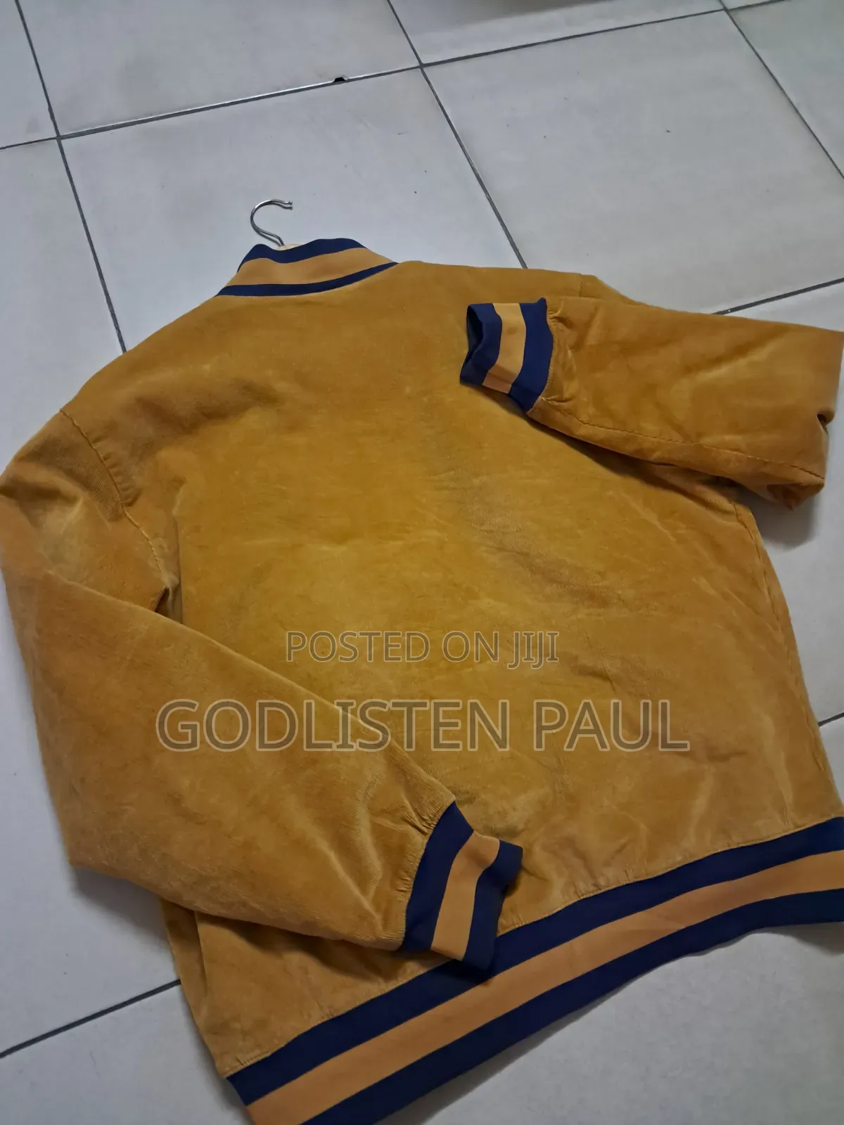 Nike SB Corduroy Skate Bomber Jacket Gold/Chutney