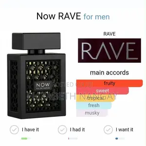 Now Rave for Men