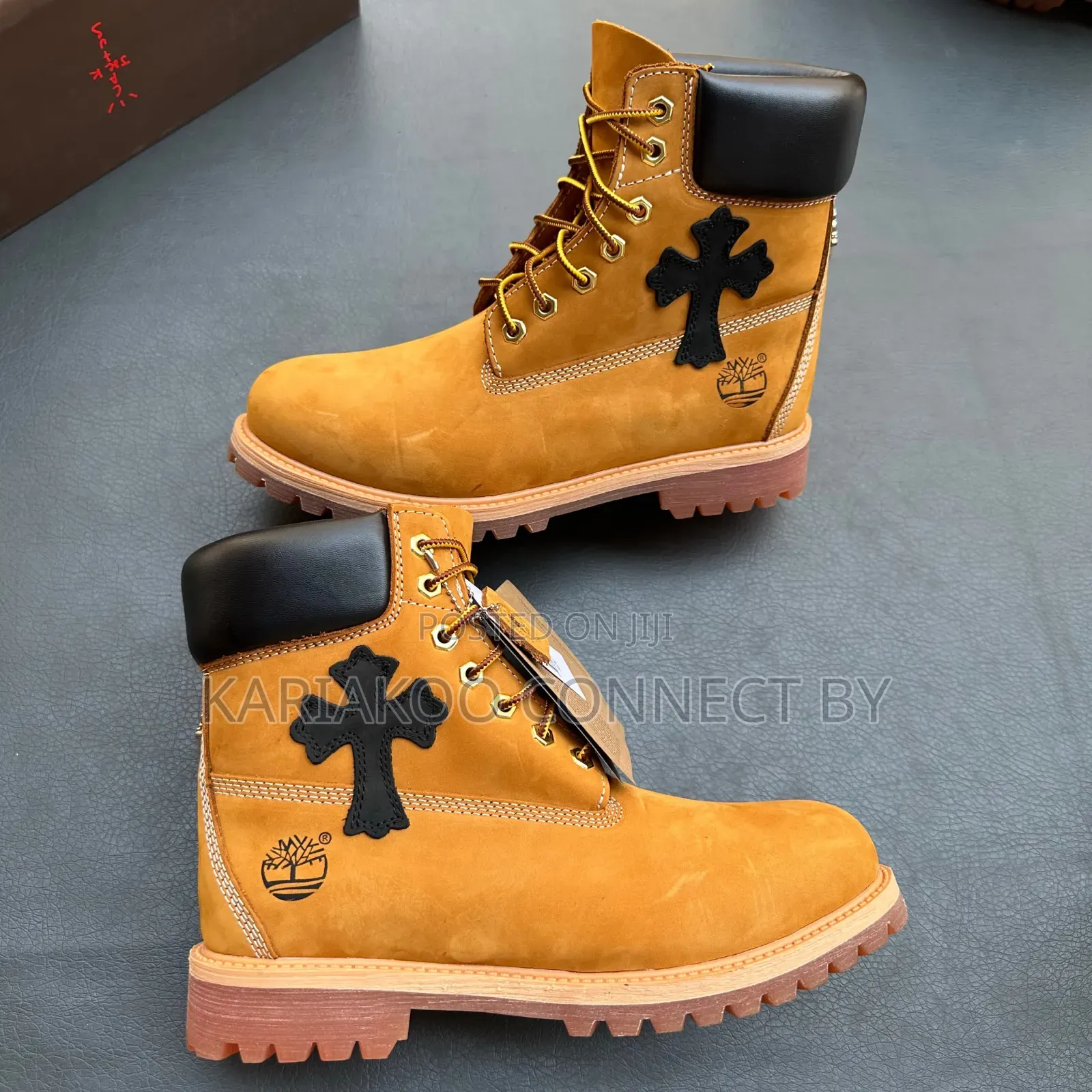 Chrome Hearts X Timberland Boots