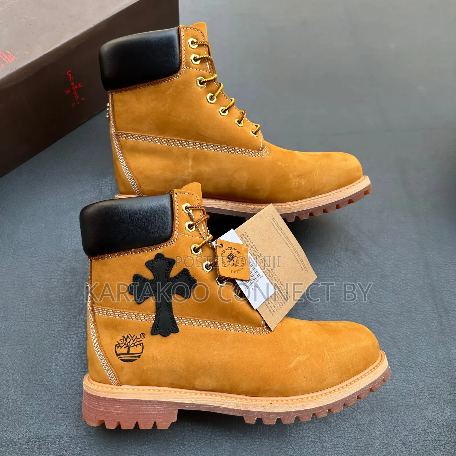 Chrome Hearts X Timberland Boots