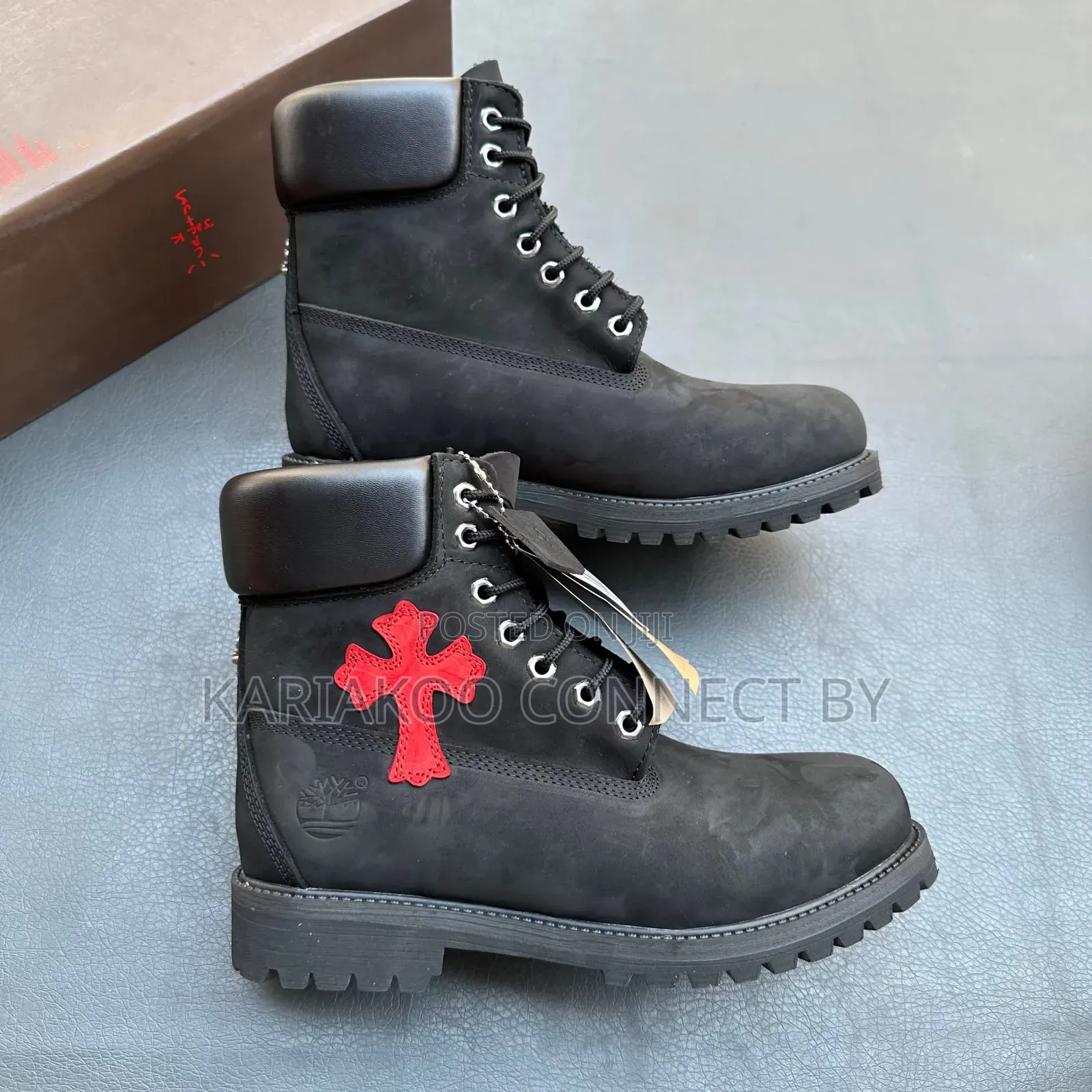 Chrome Hearts X Timberland Boots