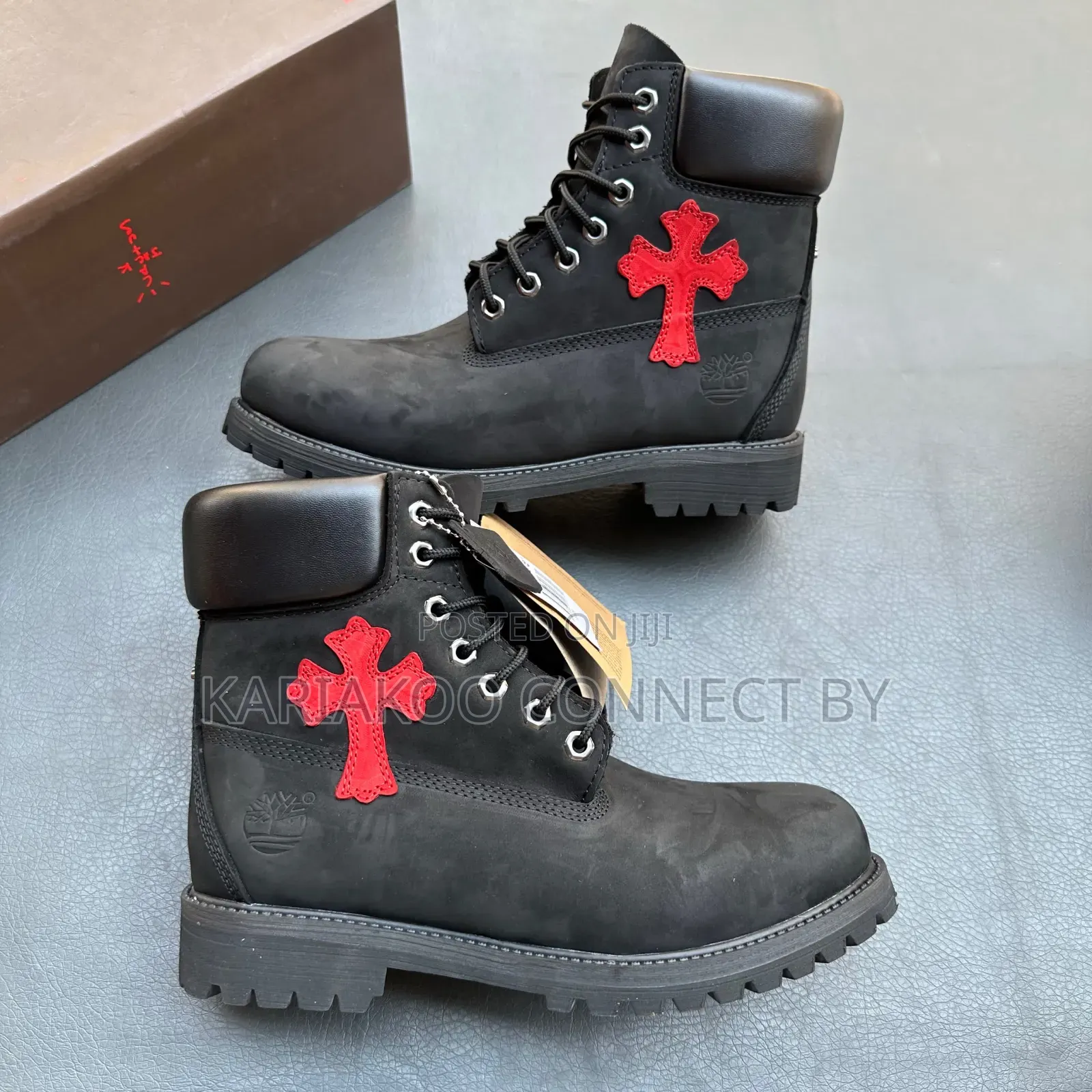 Chrome Hearts X Timberland Boots