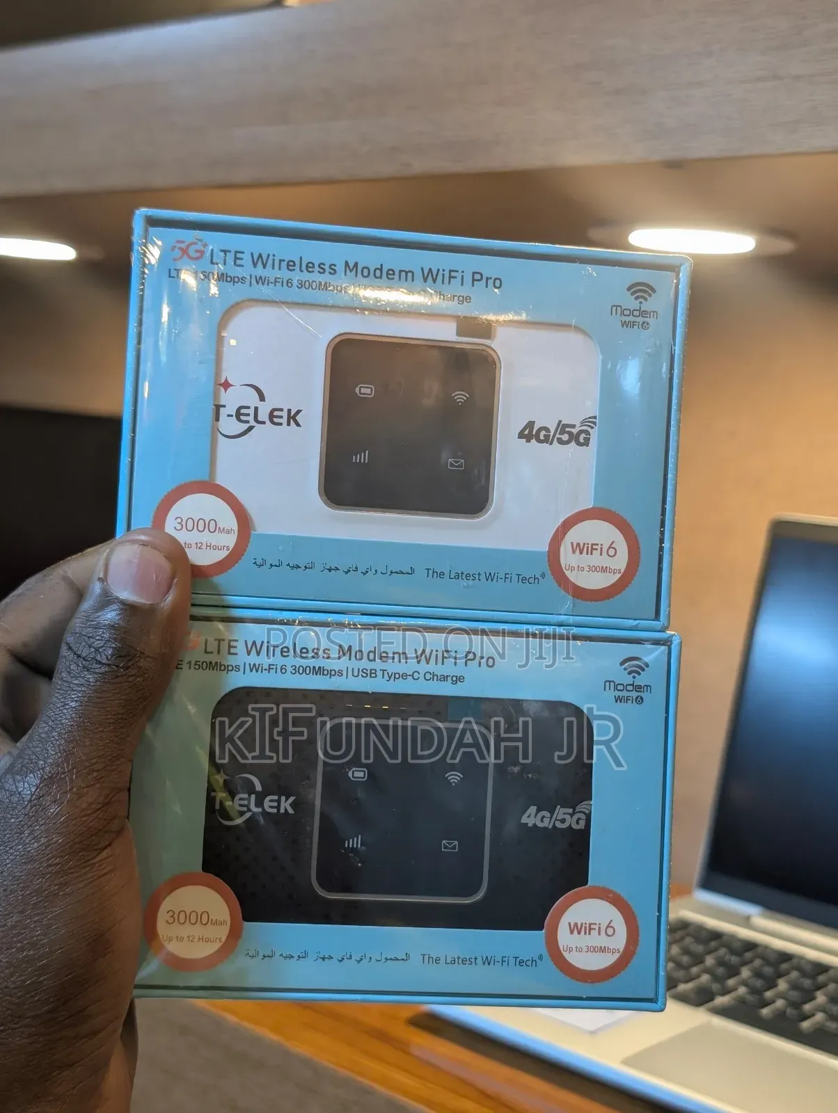 T-Elek 4g Lte Mobile Wifi Router – TZS 75,000