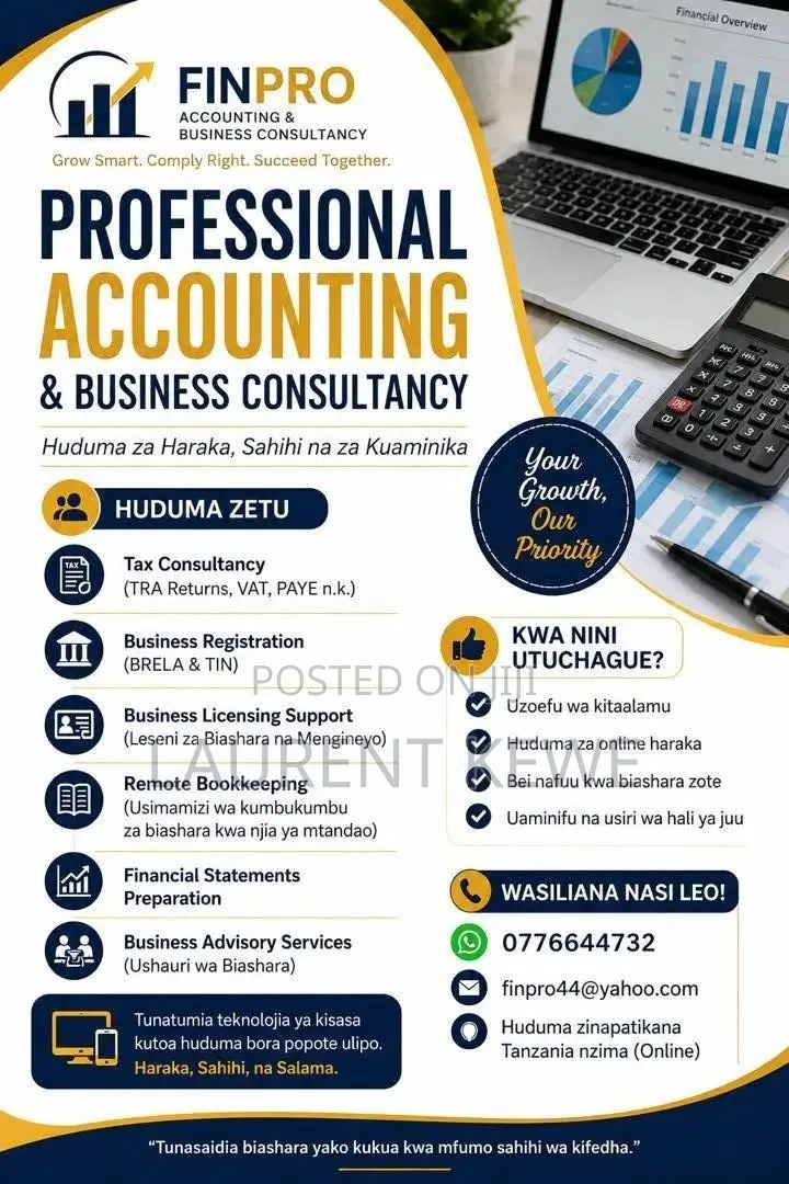 Huduma Za Kodi Na Uhasibu (Tax and Accounting Services)