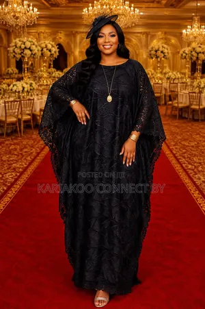 Exclusive Premium Swiss Lace Boubou Dress