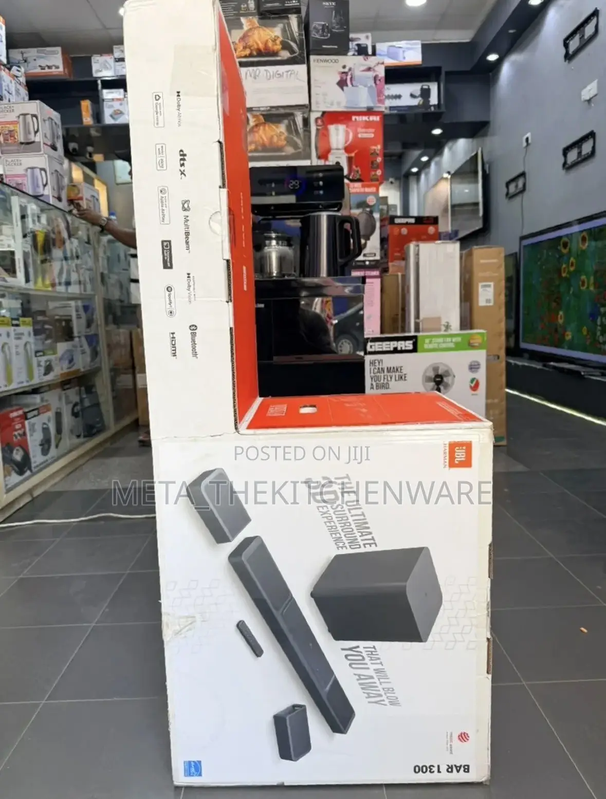 JBL Bar 1300MK2 11.1.4 Channel 2,470Watt Bluetooth Soundbar.