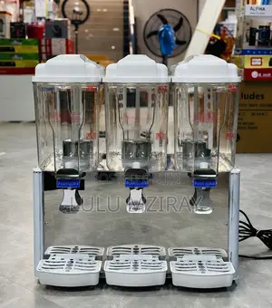 Commercial Triple Tanks Electric Juice Dispenser