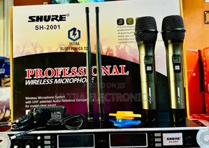 Shure Professional Wireless Microphone Sh-2001 Inaenda Hadi 200m