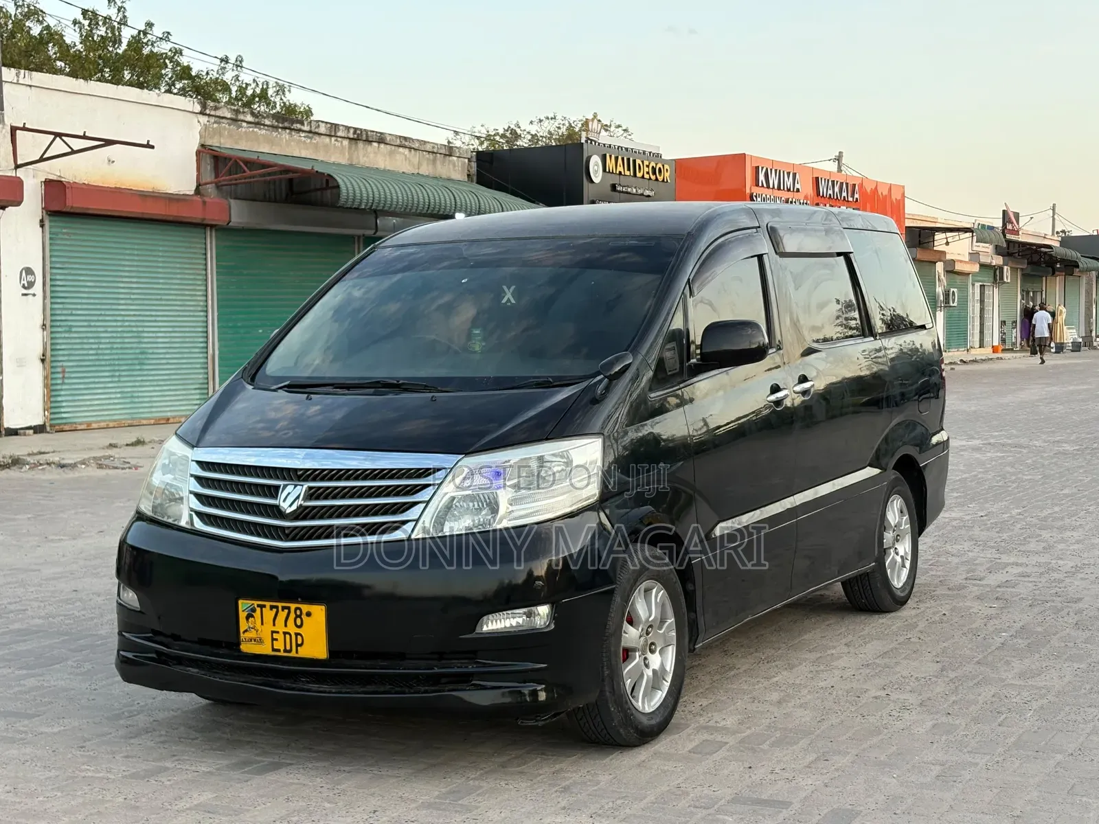 Toyota Alphard 2007 Black