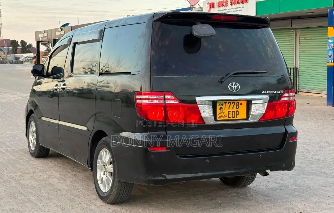 Toyota Alphard 2007 Black