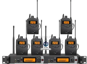 Professional Wireless InEar Monitoring System for Stage Use Set 6 in 1