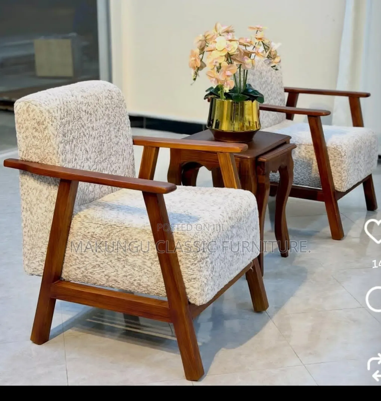 Modern and Quality Armchair Na Coffee Table Yake