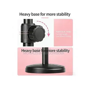Double Phone Holder With Ringlight