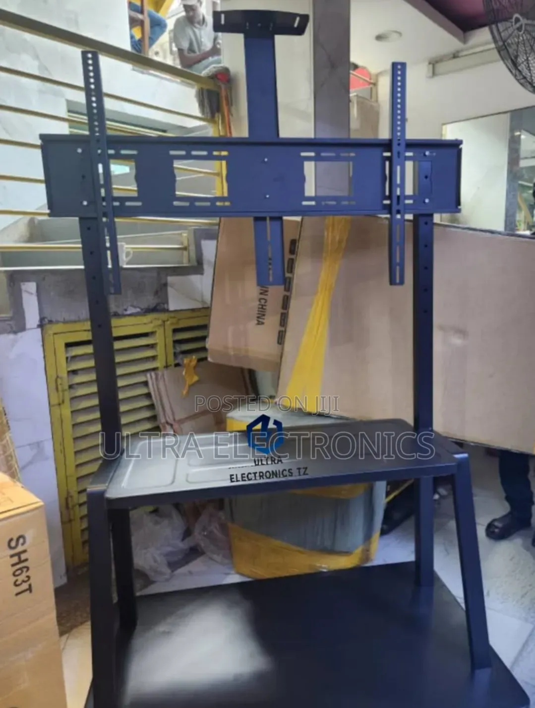 HEAVY DUTY Presentation TV Trolley Movable Stand 60inch to 100inch