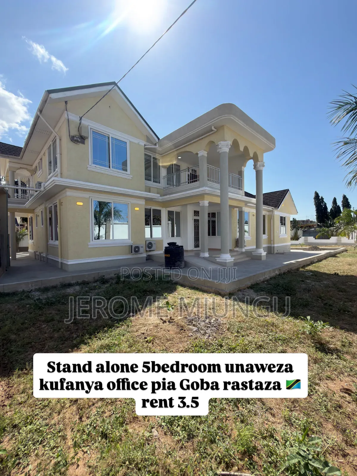 5bdrm House in Goba for rent