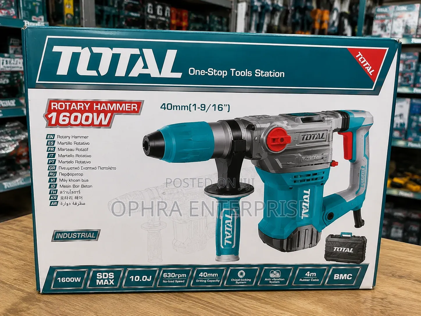 Total Rotary Hammer 1600w