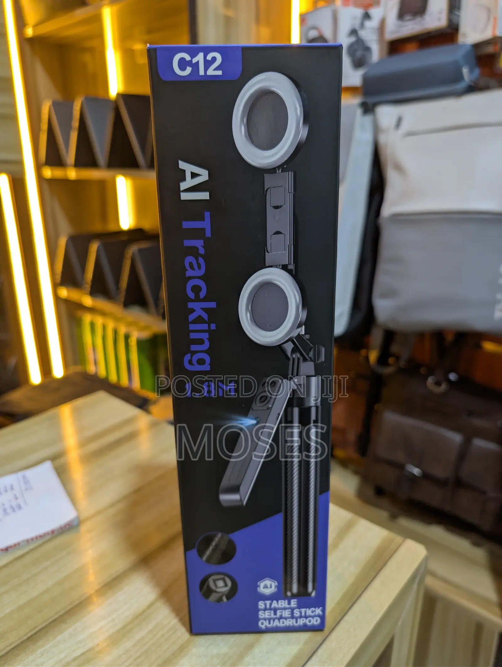 Selfie Stick With Light