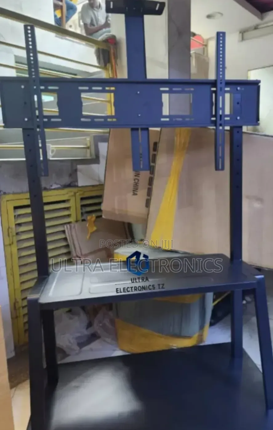 HEAVY DUTY Presentation TV Trolley Movable Stand 60inch to 100inch