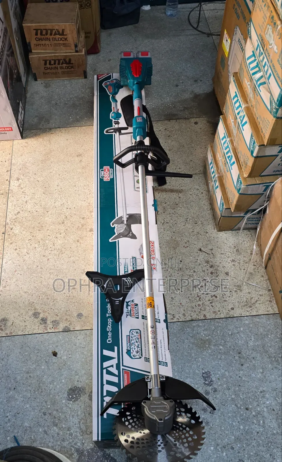 Cordless String Trimmer and Brush Cutter