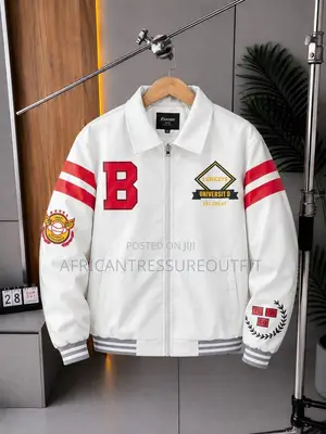 Leather Faux Racing Bomber Jackets