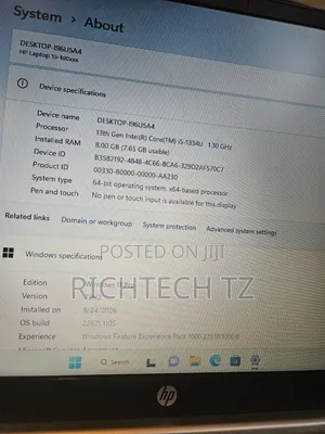 Laptop HP 15 8GB Intel Core i5 SSD 3T