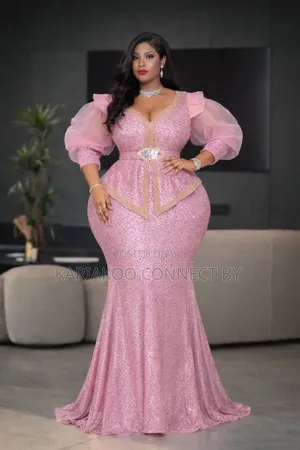 Women’s Sparkly Sequin Peplum Dress