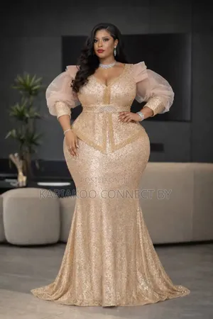 Women’s Sparkly Sequin Peplum Dress