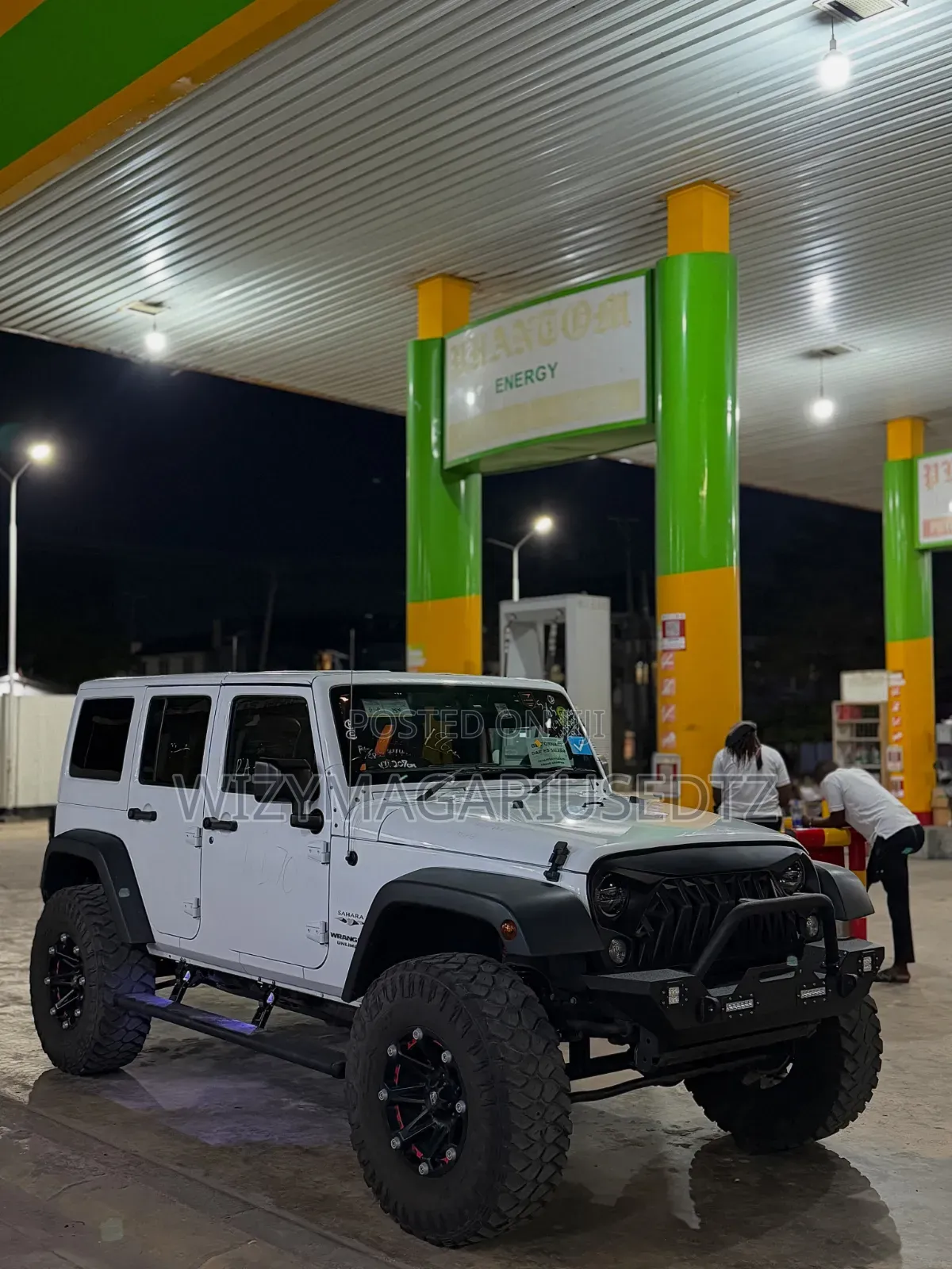 Jeep Wrangler 2018 Off white