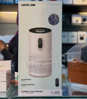 Green Lion Compact Air Purifier 3-in-1 Filtration System