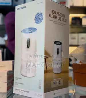 Green Lion Compact Air Purifier 3-in-1 Filtration System