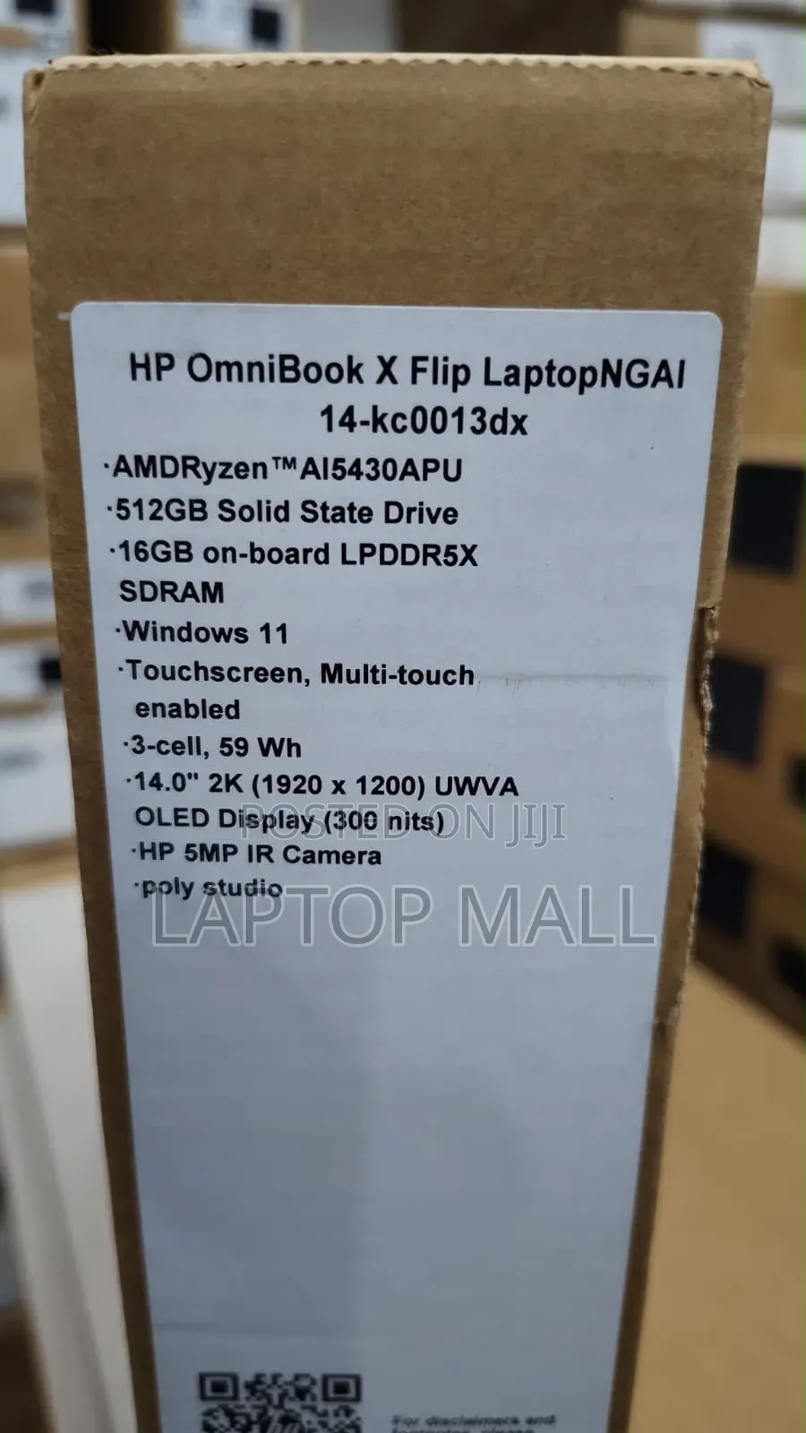 New Laptop HP OmniBook X Flip 14" 16GB AMD SSD 512GB